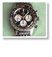 Enicar Jet Graph          1  GMT  MK IV Chronograph  Top Zustand ungetragen