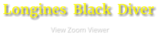 Longines  Black  Diver                    View Zoom Viewer